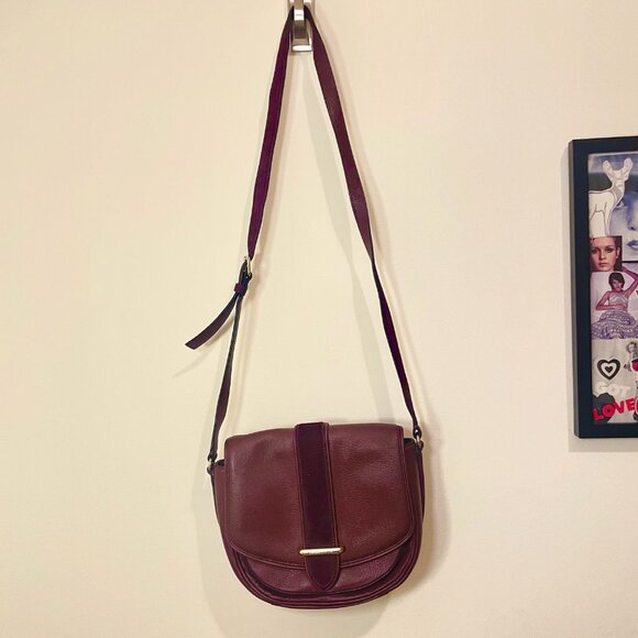 Kate Spade Suede and Leather Top Flap Bag - Picture 2 of 6